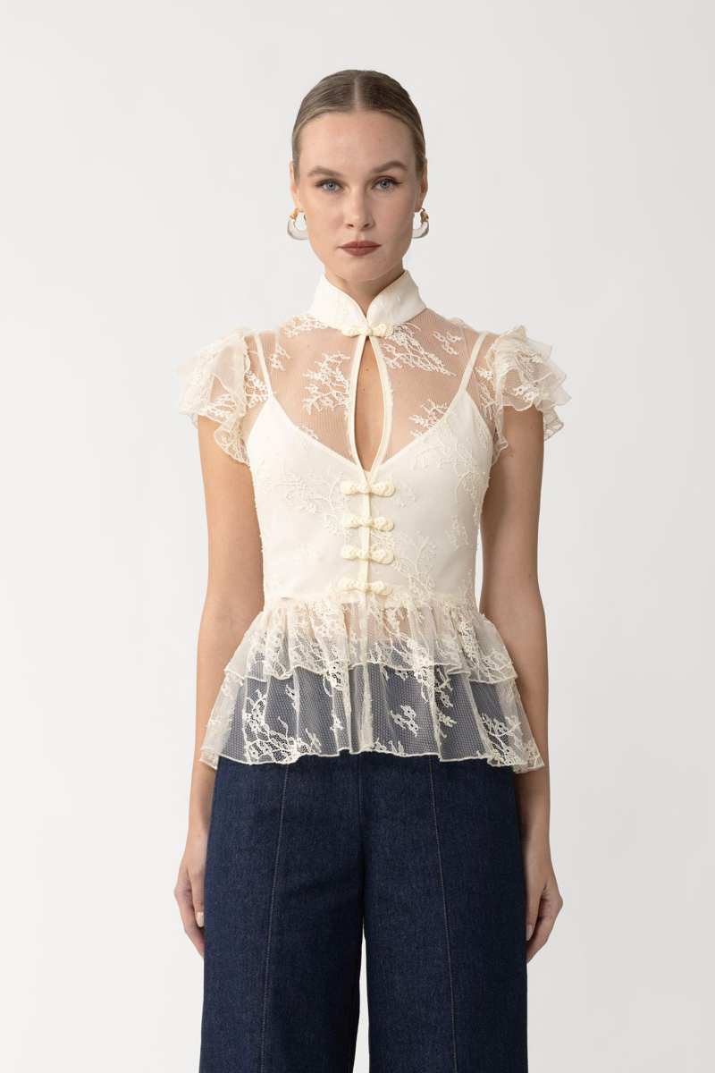 Roux Lace Top